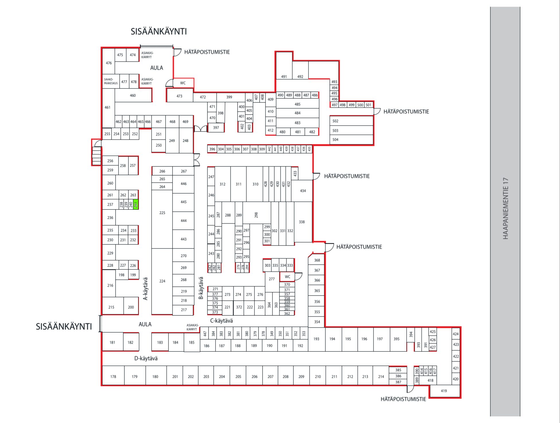 Haapaniementie 17, n. 2,0 m²