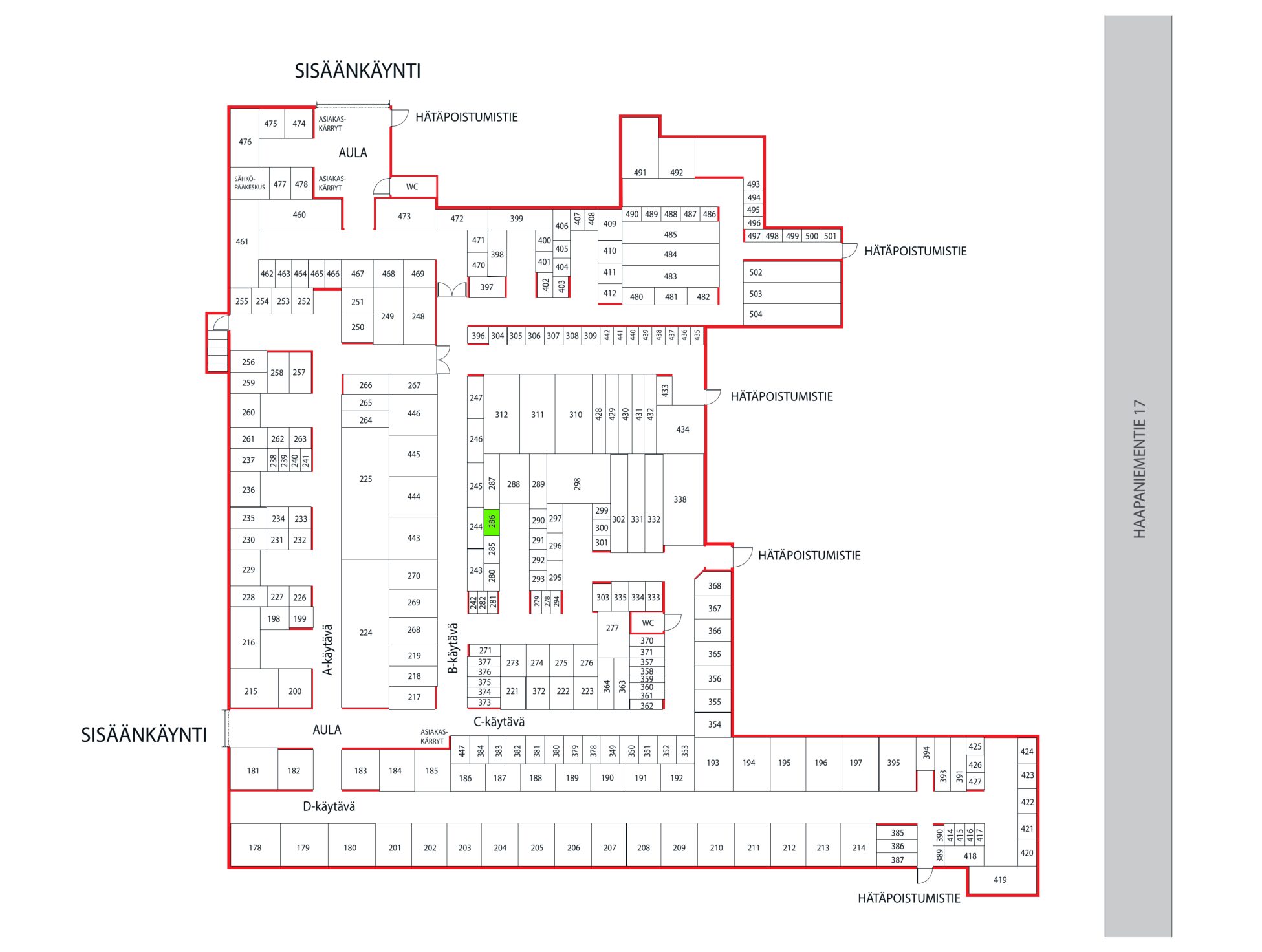 Haapaniementie 17, n. 3,5 m²