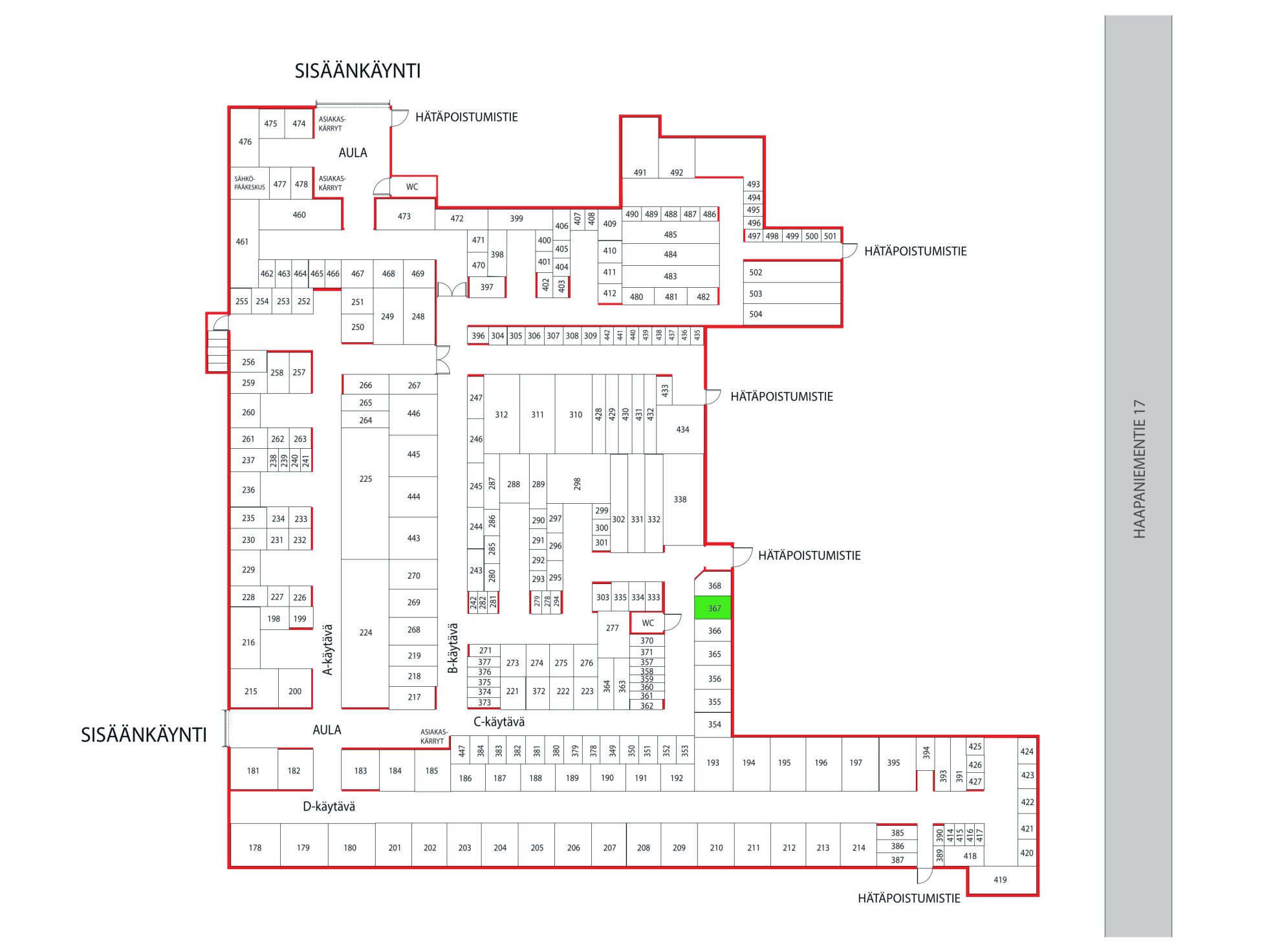Haapaniementie 17, n. 4,0 m²