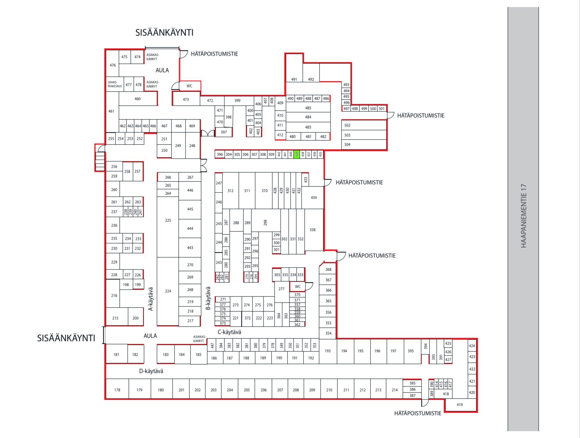 Haapaniementie 17, n. 2,5 m²