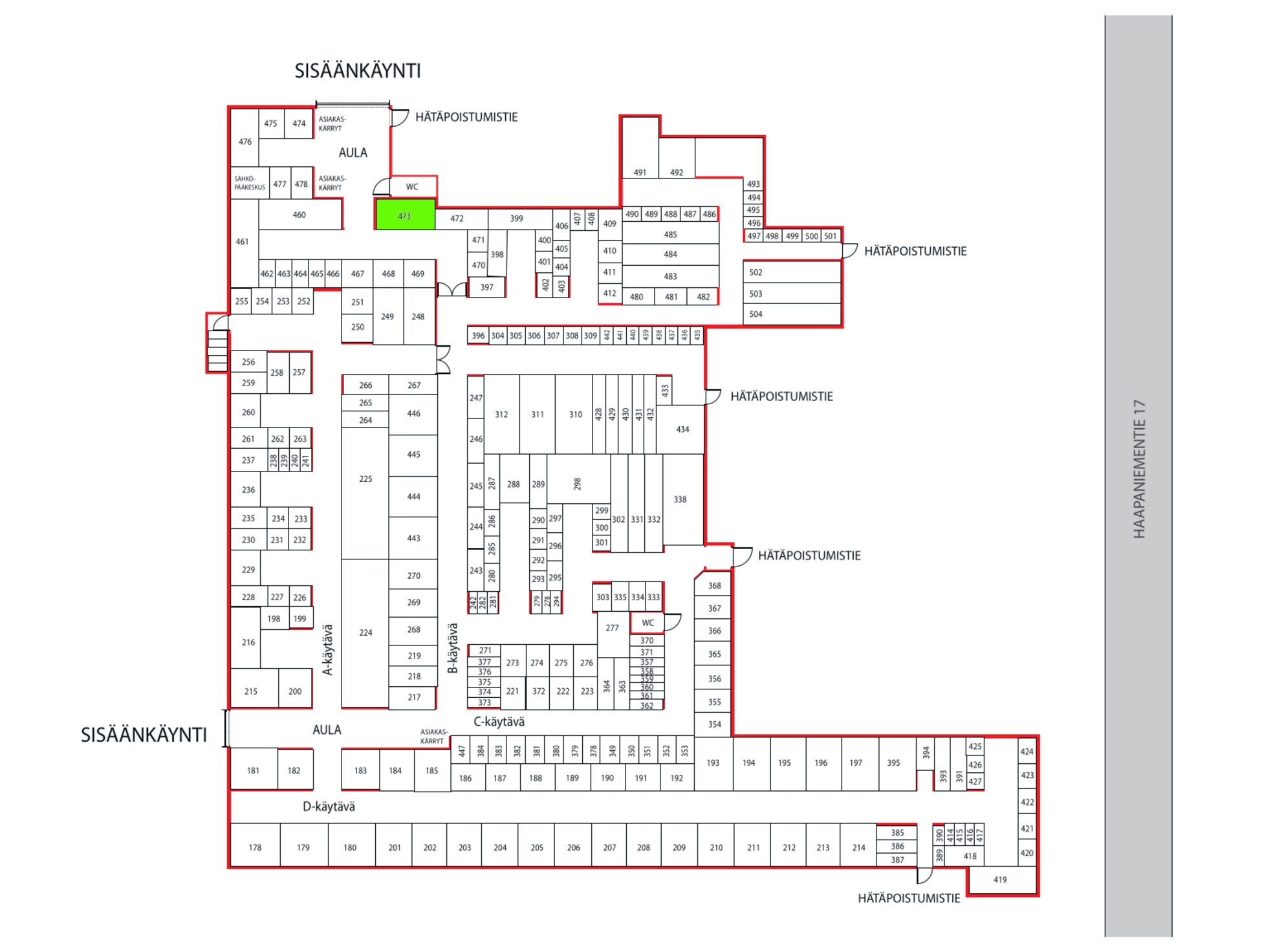 Haapaniementie 17, n. 12,0 m²