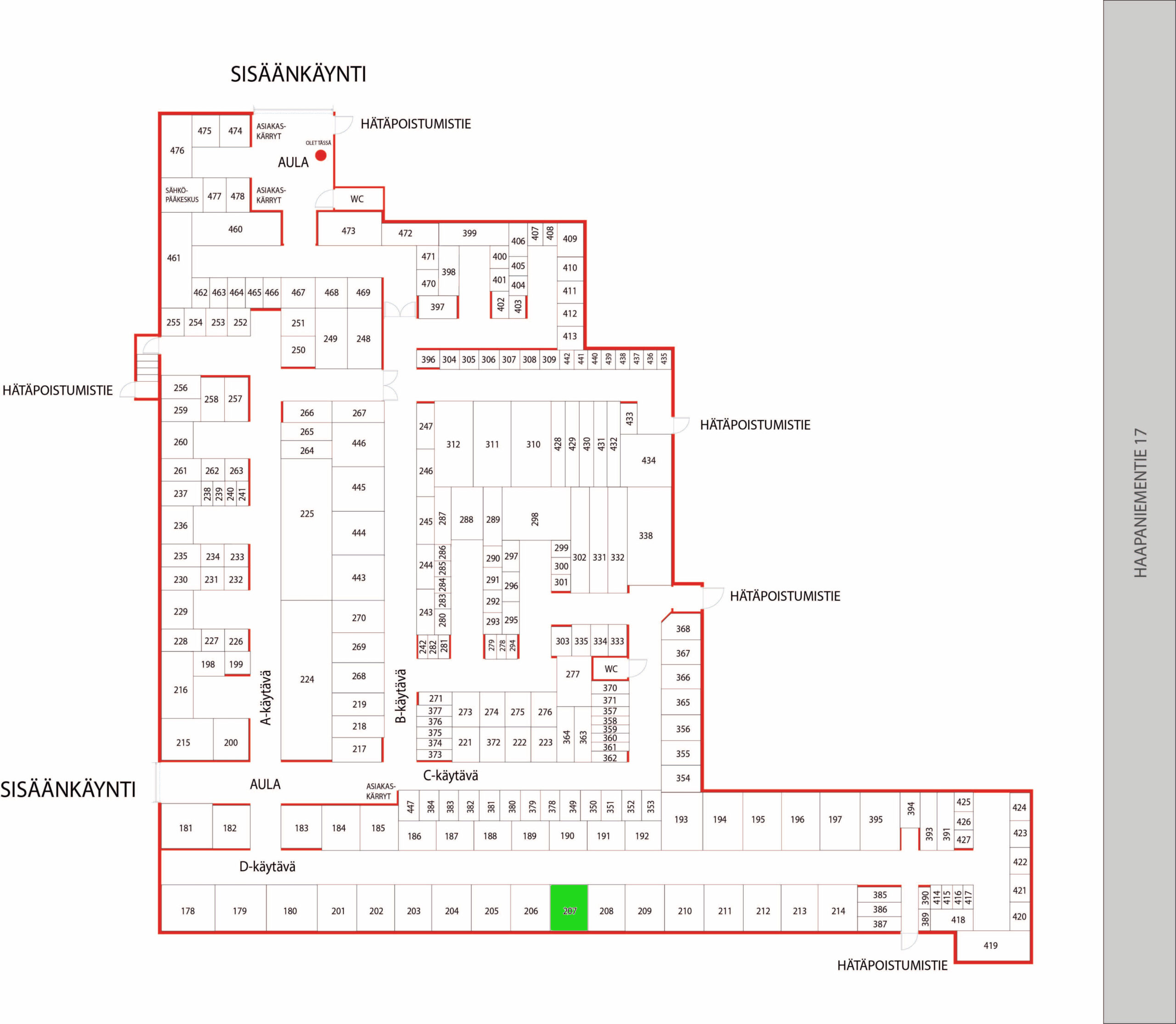 Haapaniementie 17, n. 10,0 m²