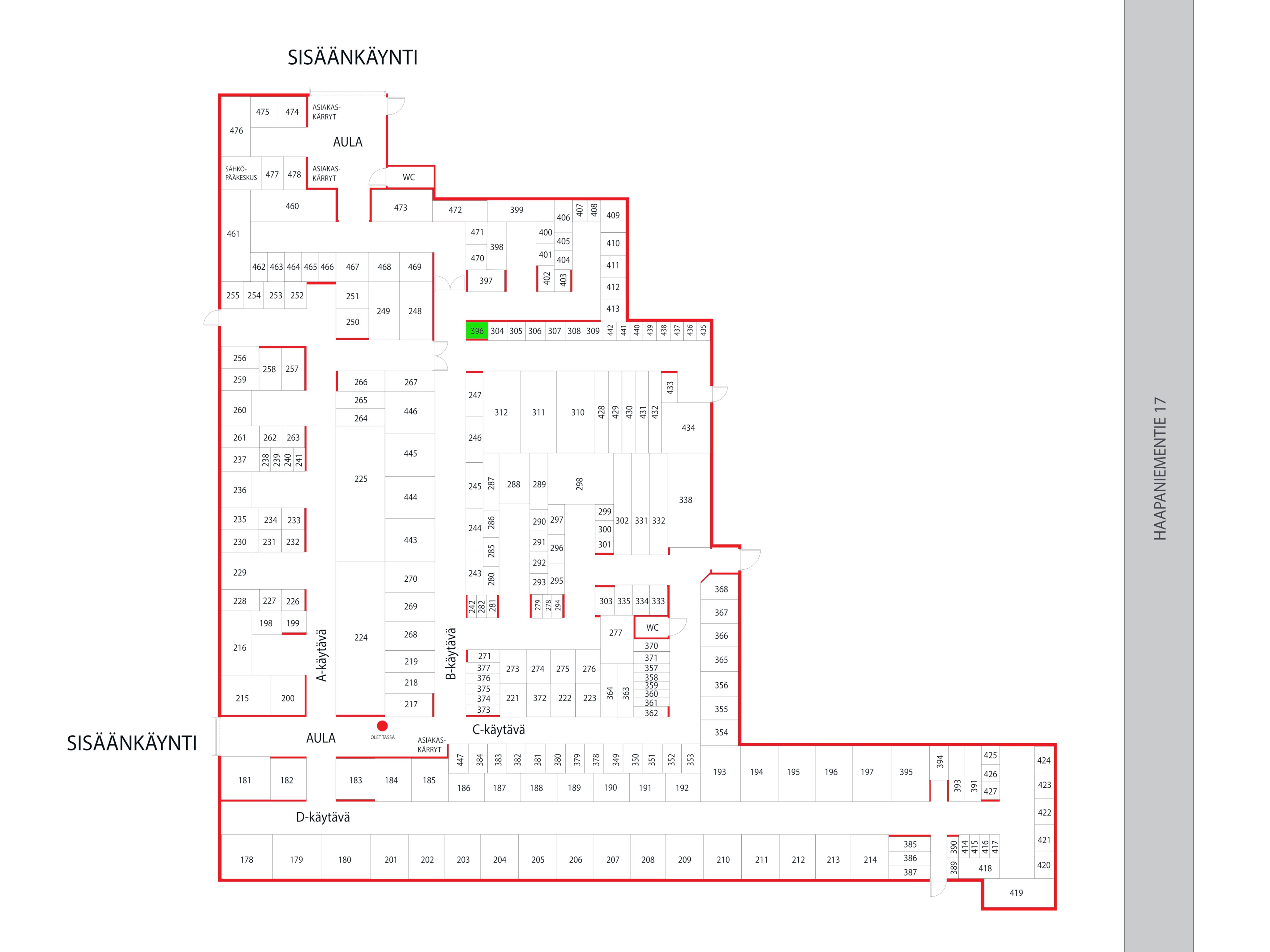 Haapaniementie 17, n. 2,0 m²