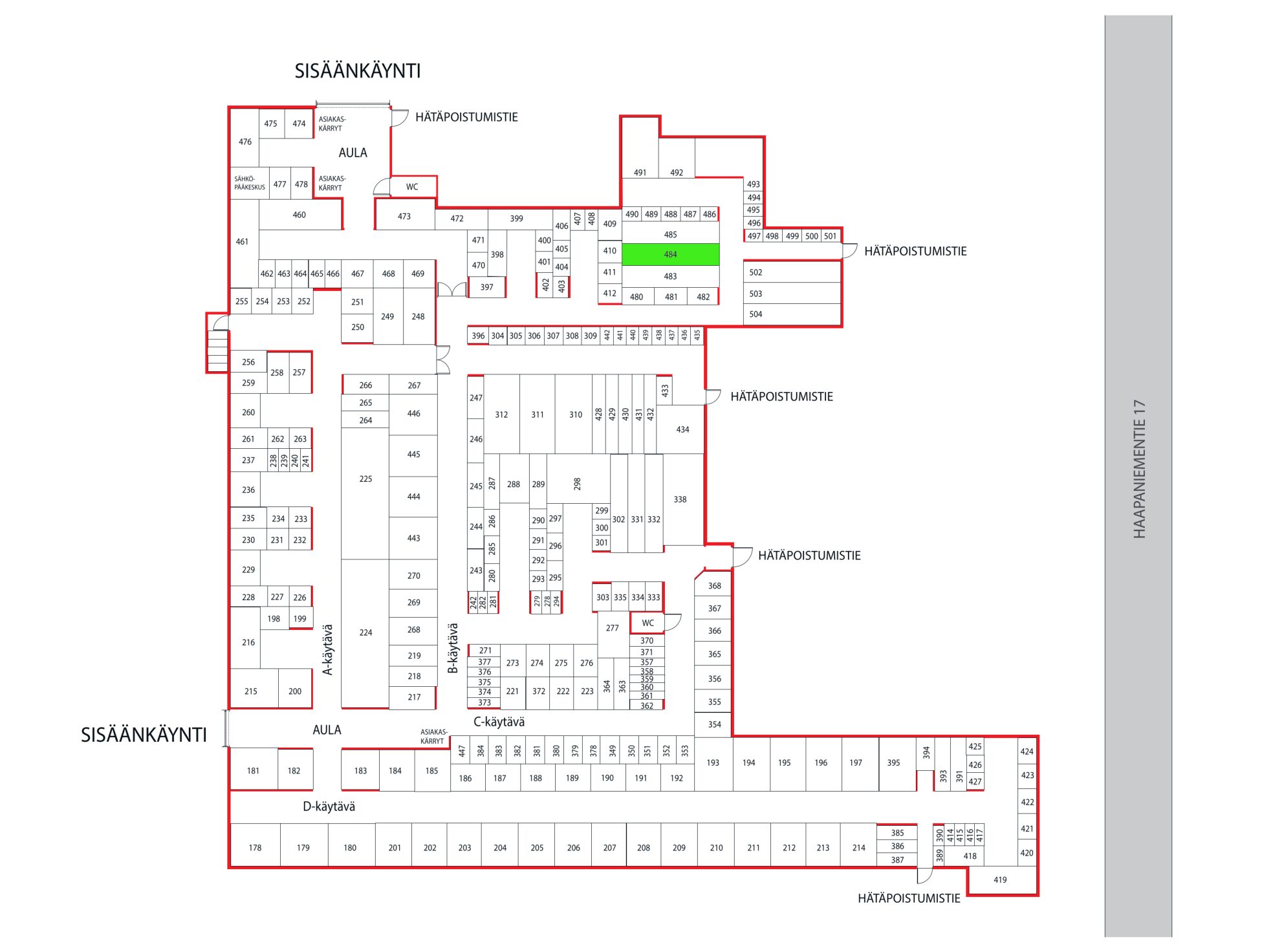 Haapaniementie 17, n. 14,0 m²
