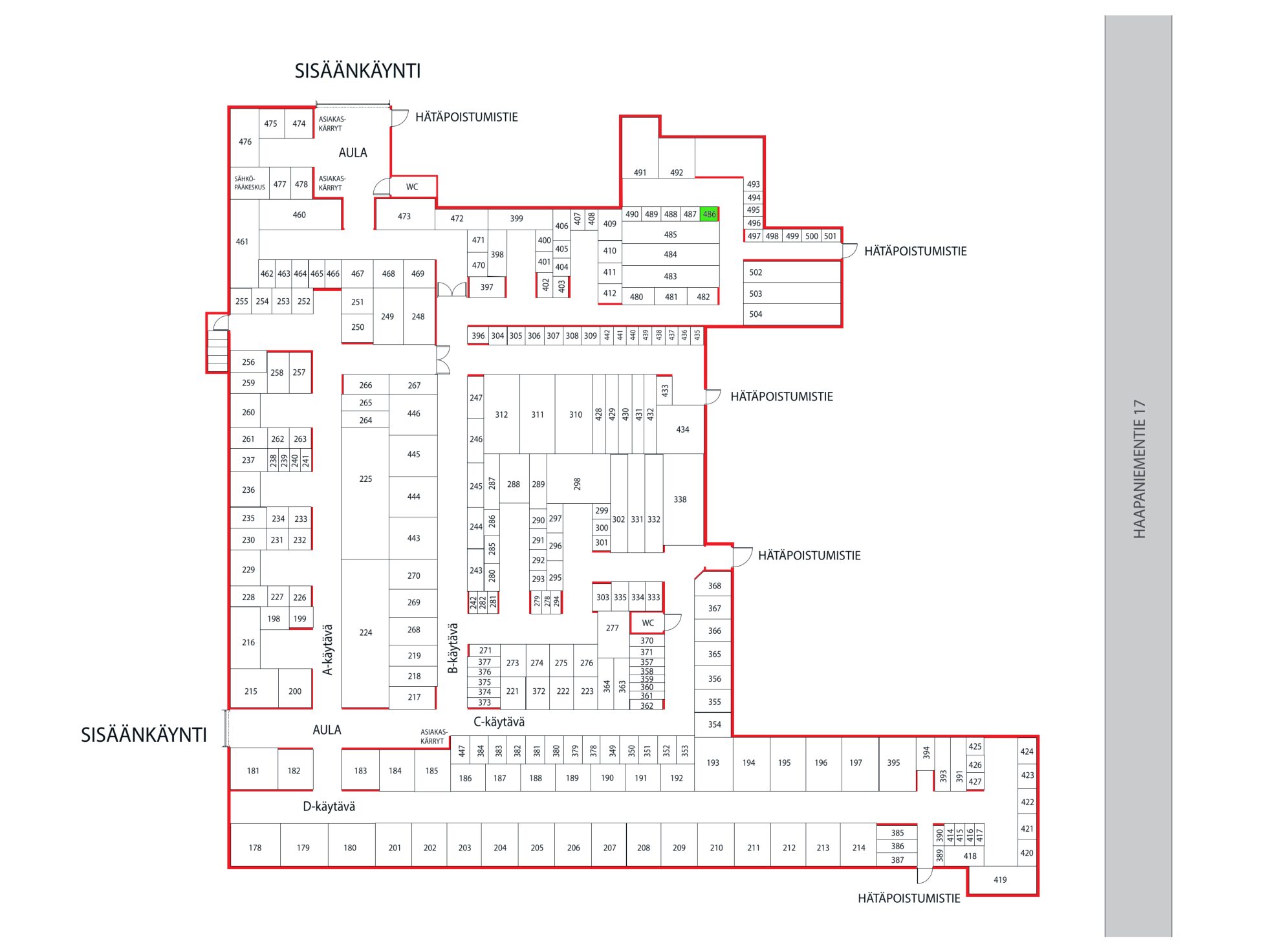 Haapaniementie 17, n. 1,5 m²