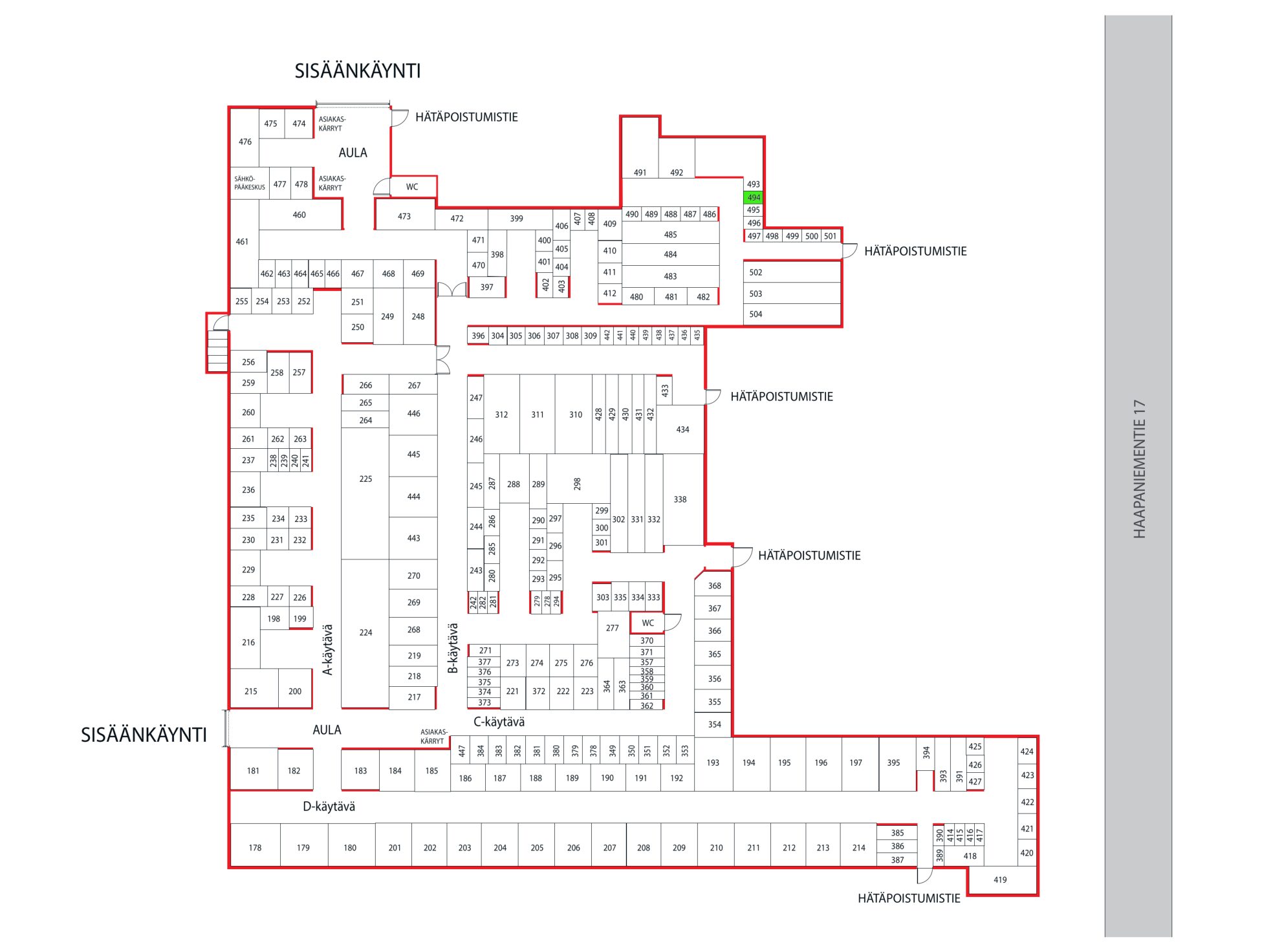 Haapaniementie 17, n. 2 m²