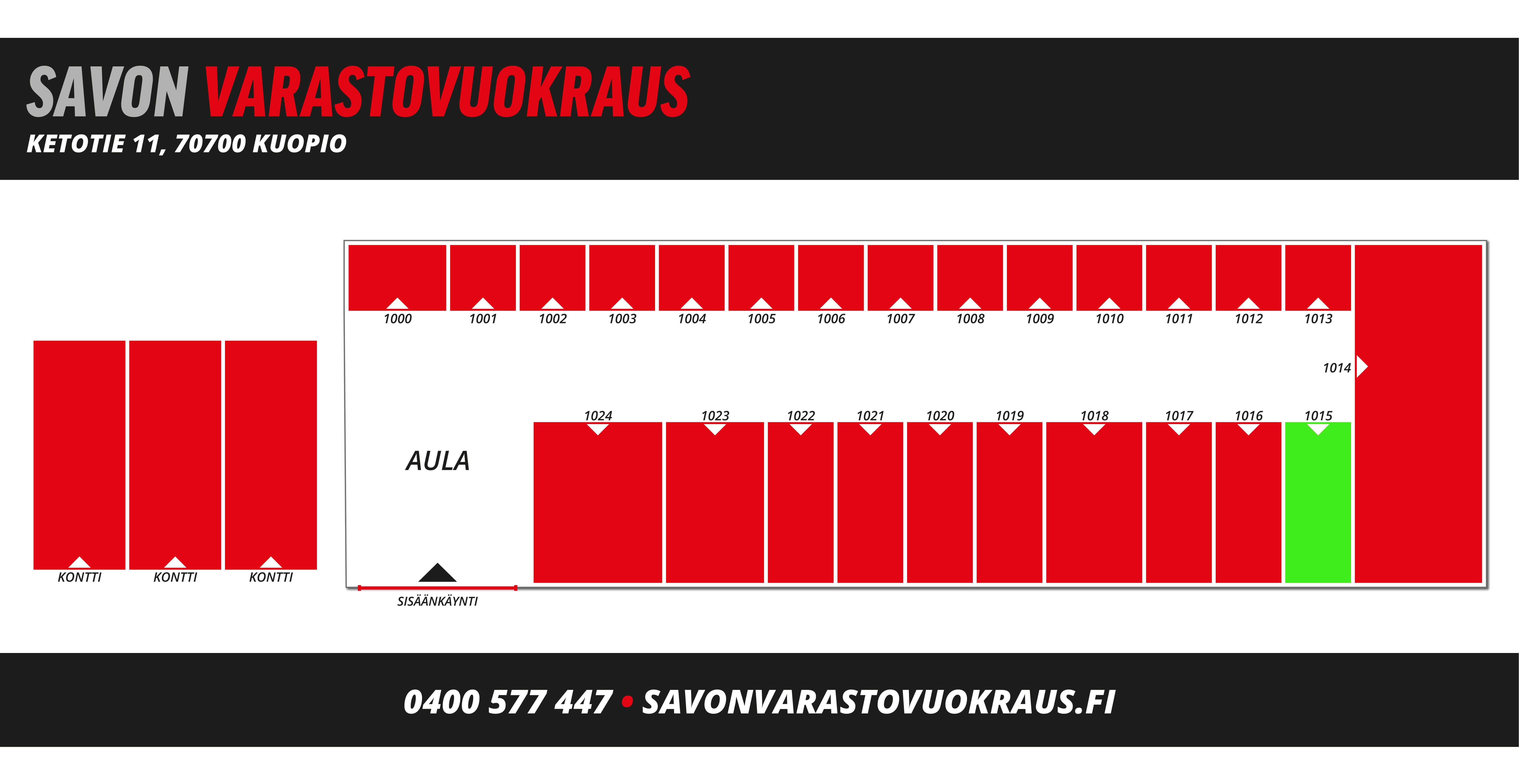 Ketotie 11, n. 12,0 m² kylmävarasto