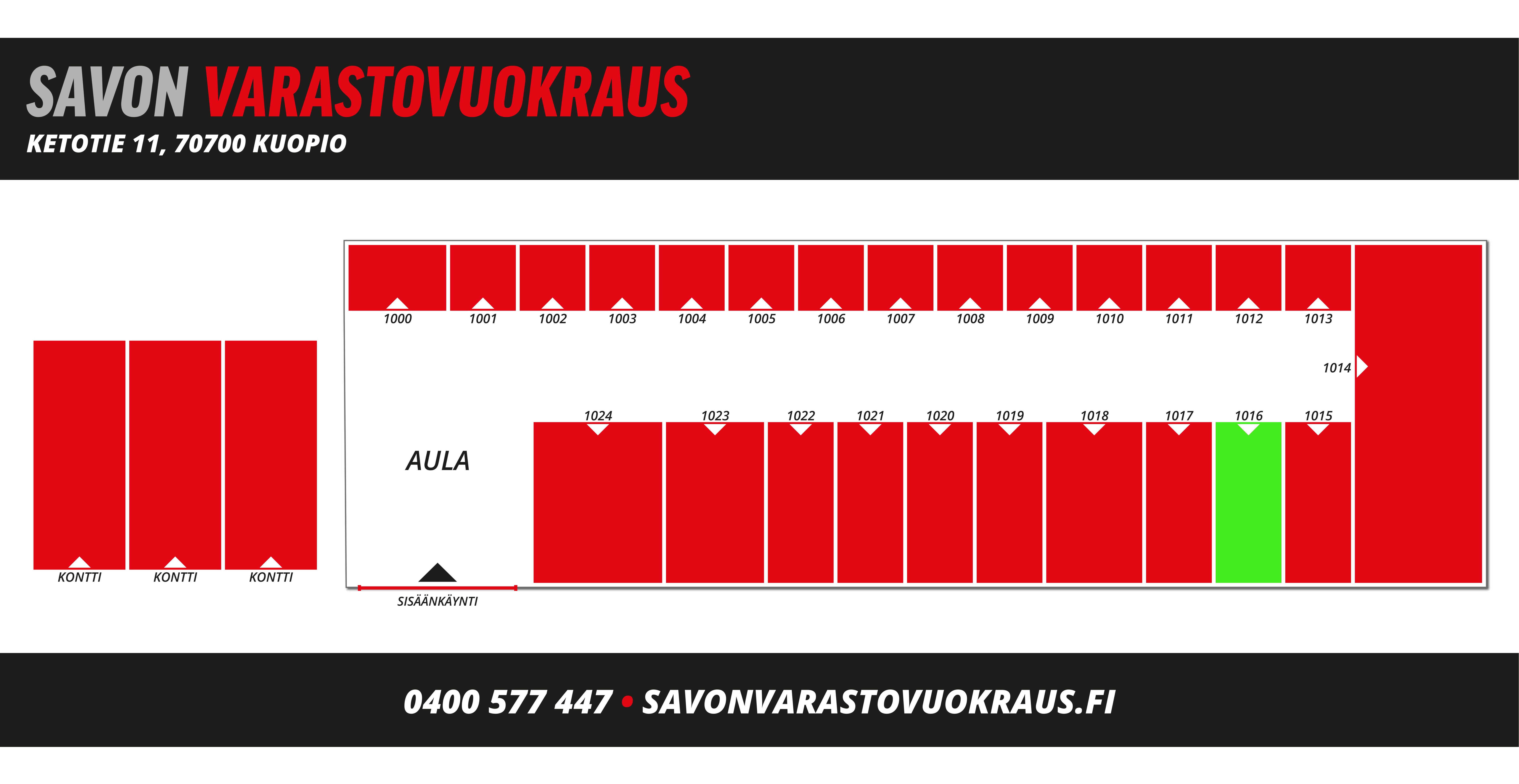 Ketotie 11, n. 10,0 m² kylmävarasto