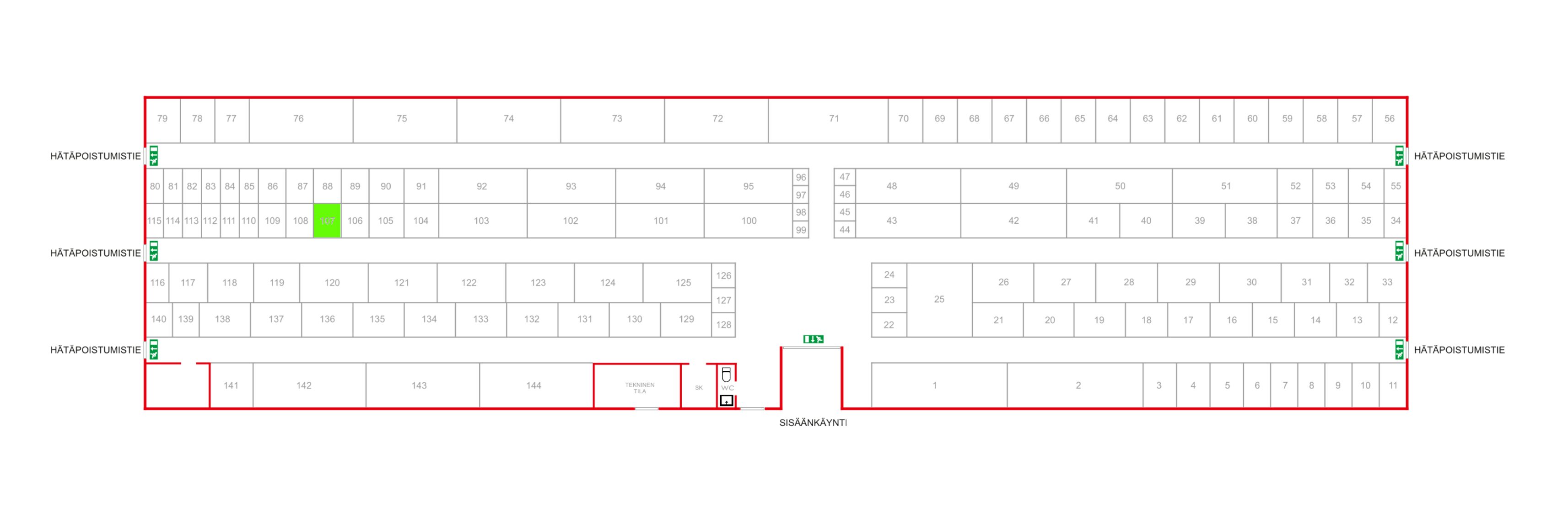Sirrinkuja 1, n. 3,0 m²