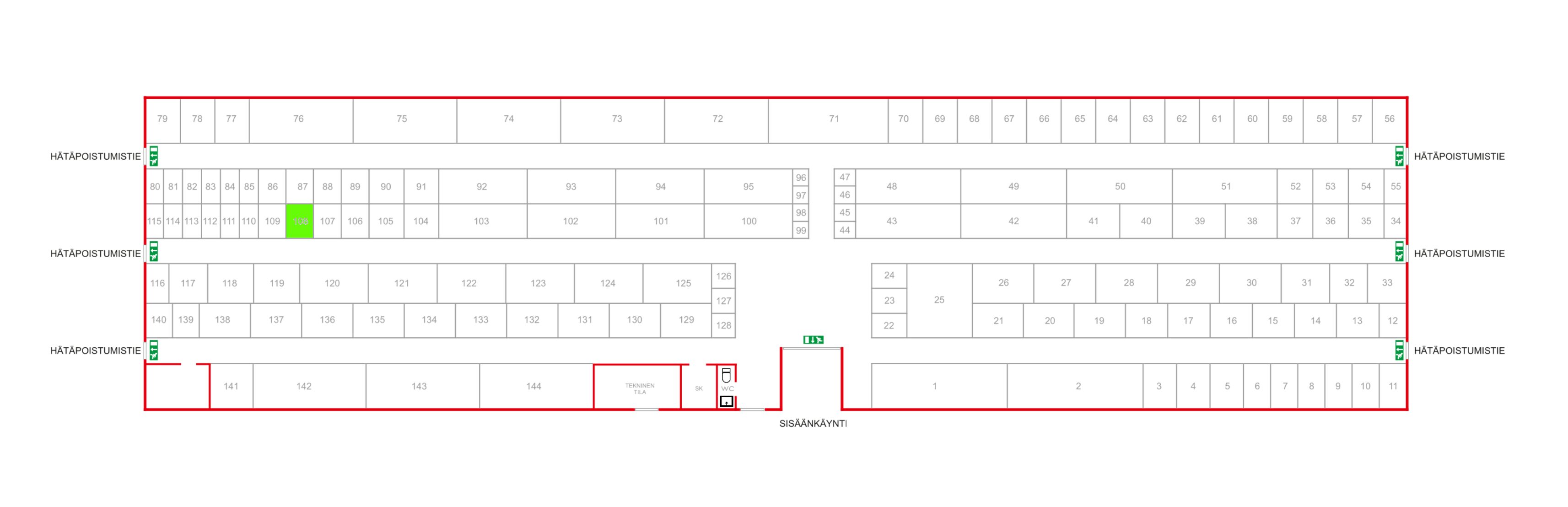 Sirrinkuja 1, n. 3,0 m²