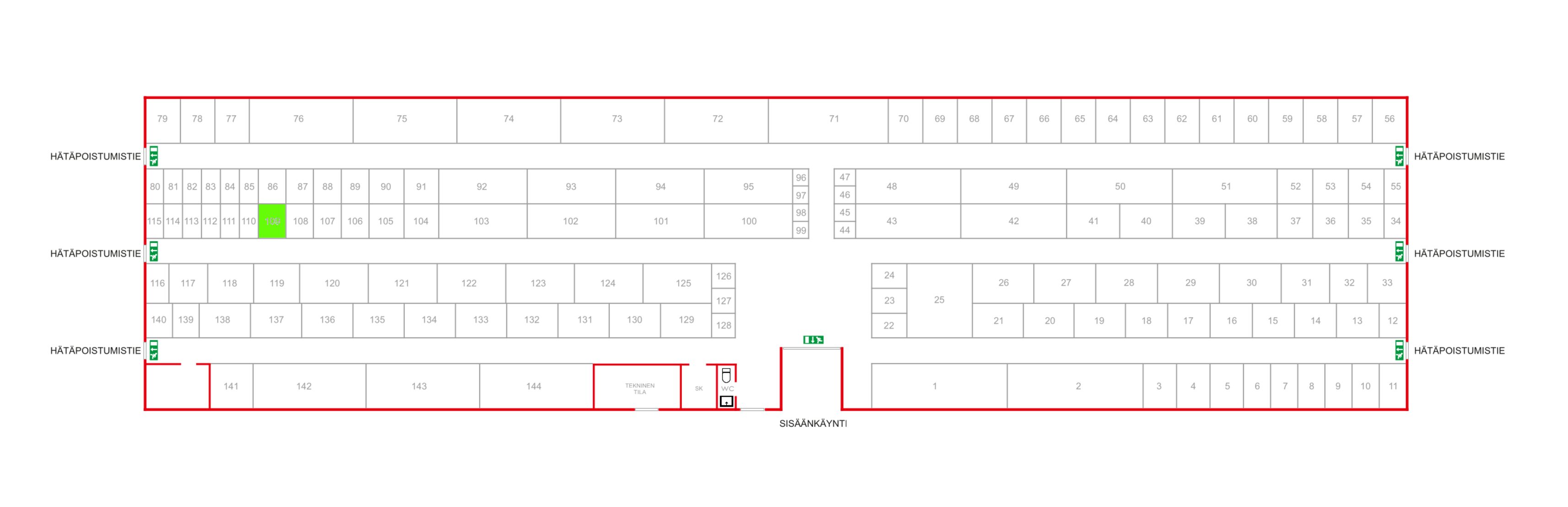 Sirrinkuja 1, n. 3,0 m²