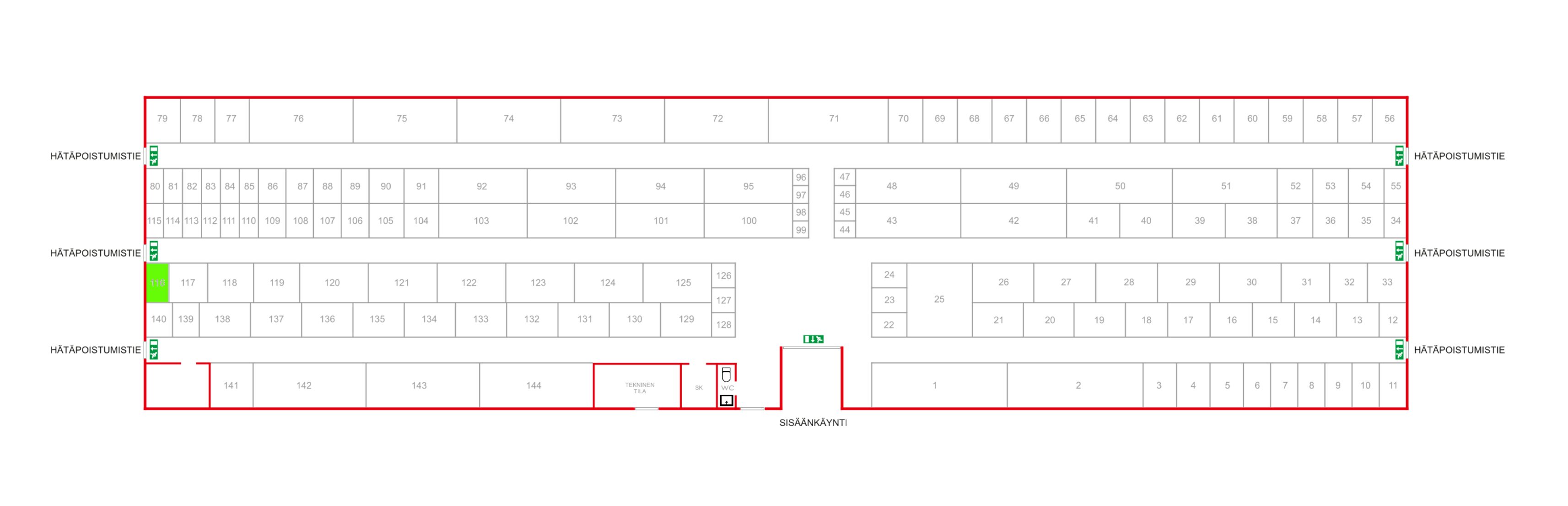 Sirrinkuja 1, n. 3,0 m²