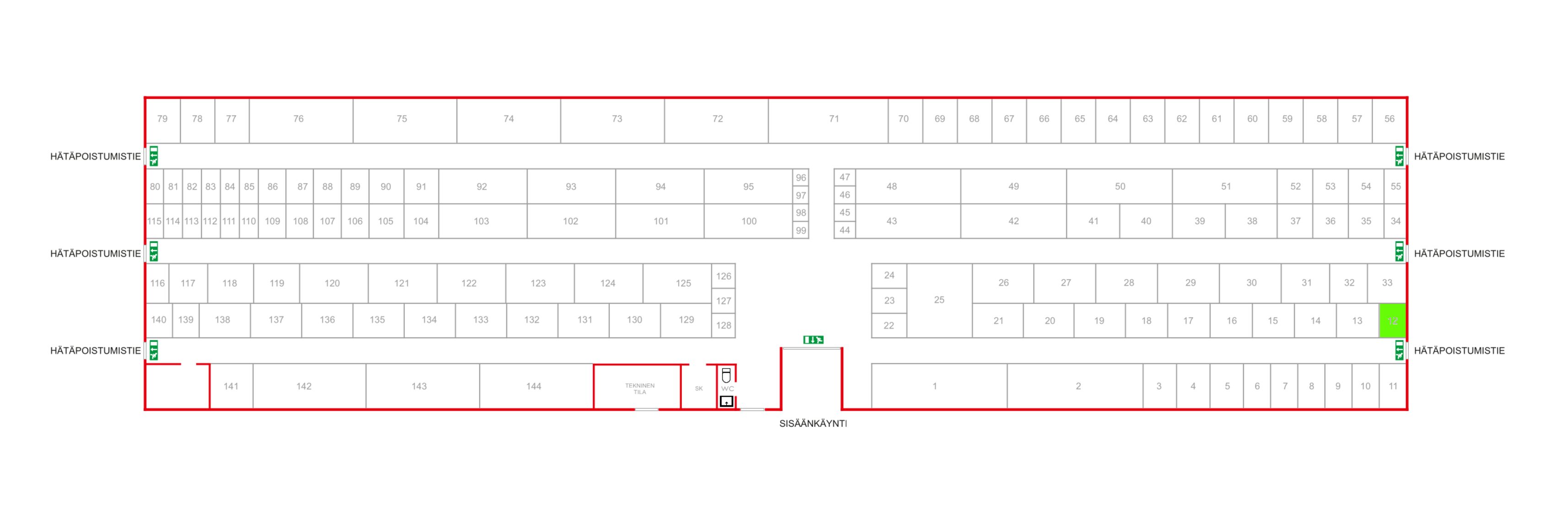 Sirrinkuja 1, n. 3,0 m²
