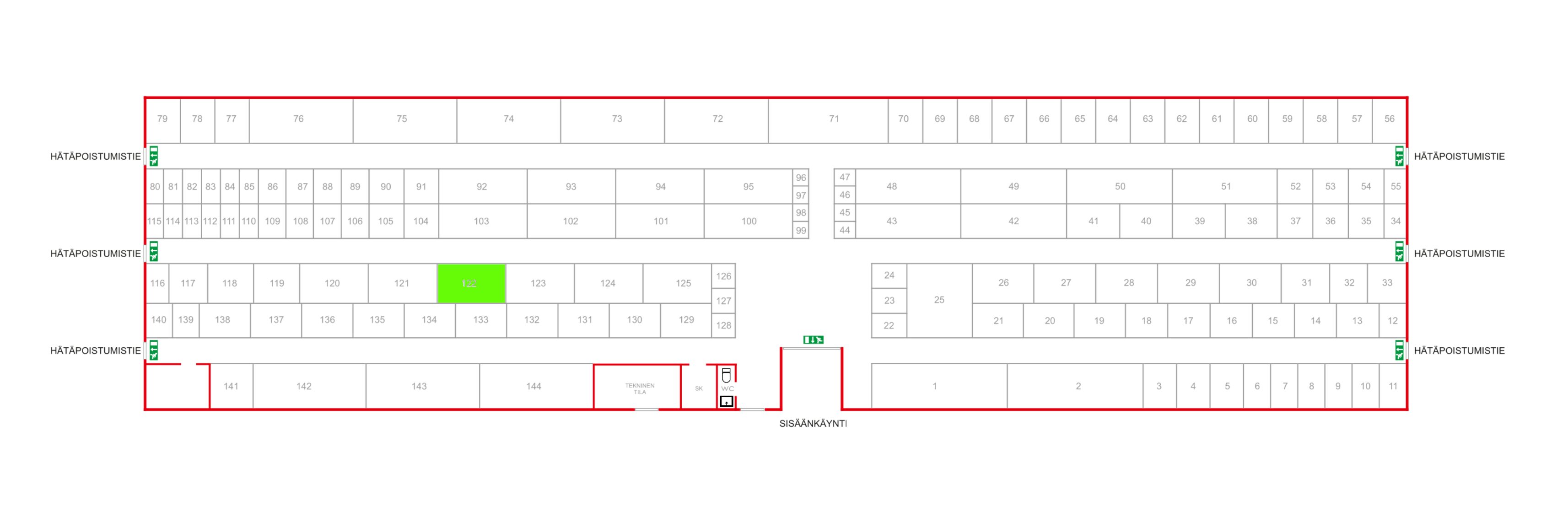 Sirrinkuja 1, n. 9,0 m²