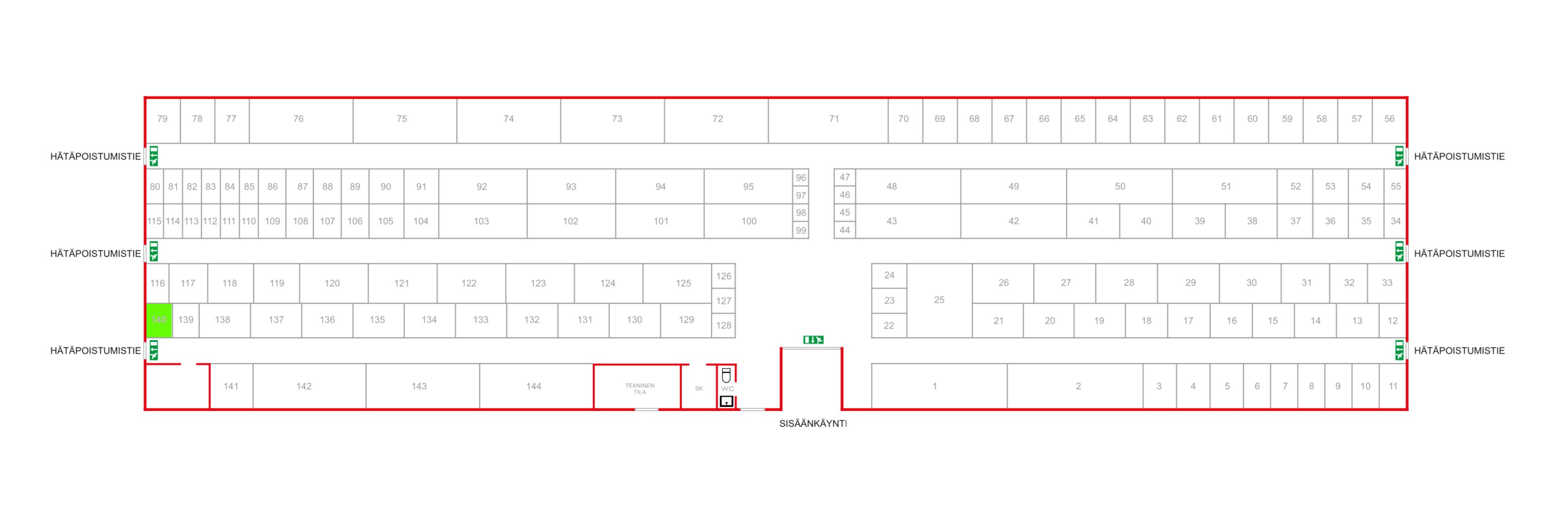 Sirrinkuja 1, n. 3,0 m²
