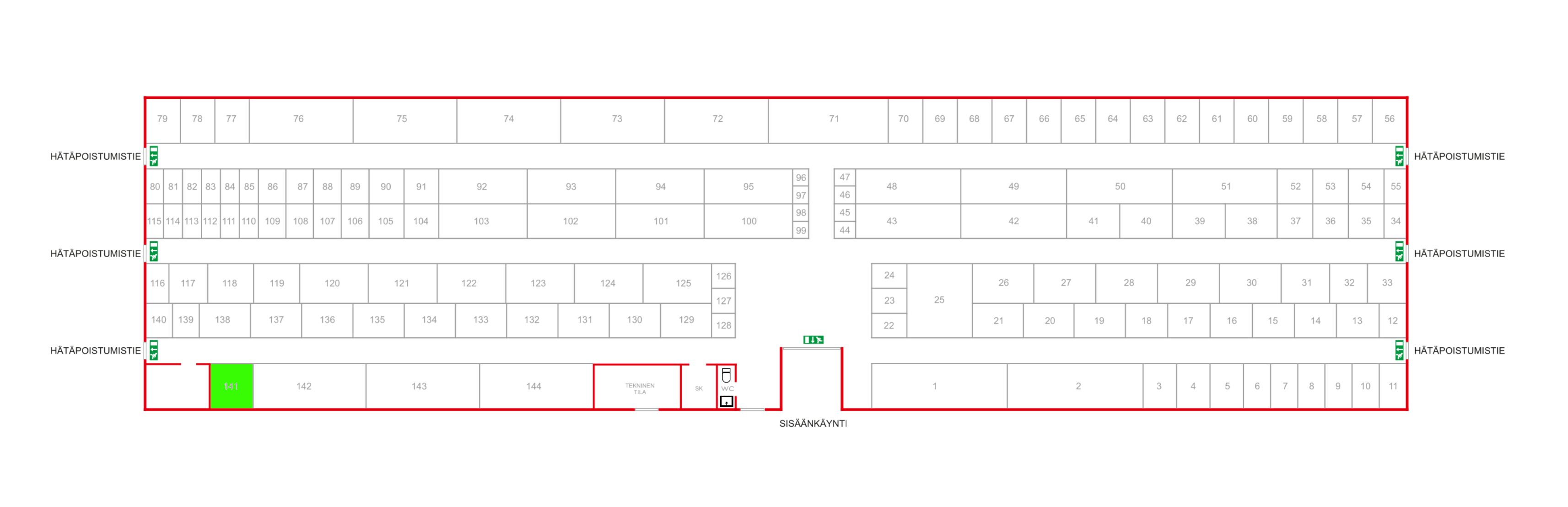 Sirrinkuja 1, n. 6,0 m²