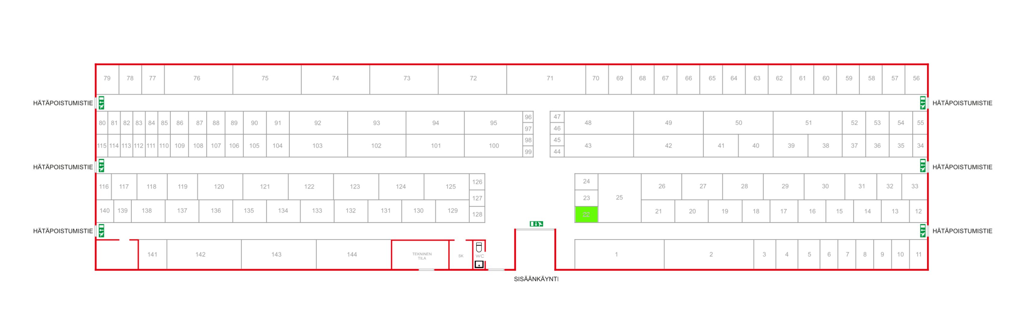 Sirrinkuja 1, n. 3,0 m²