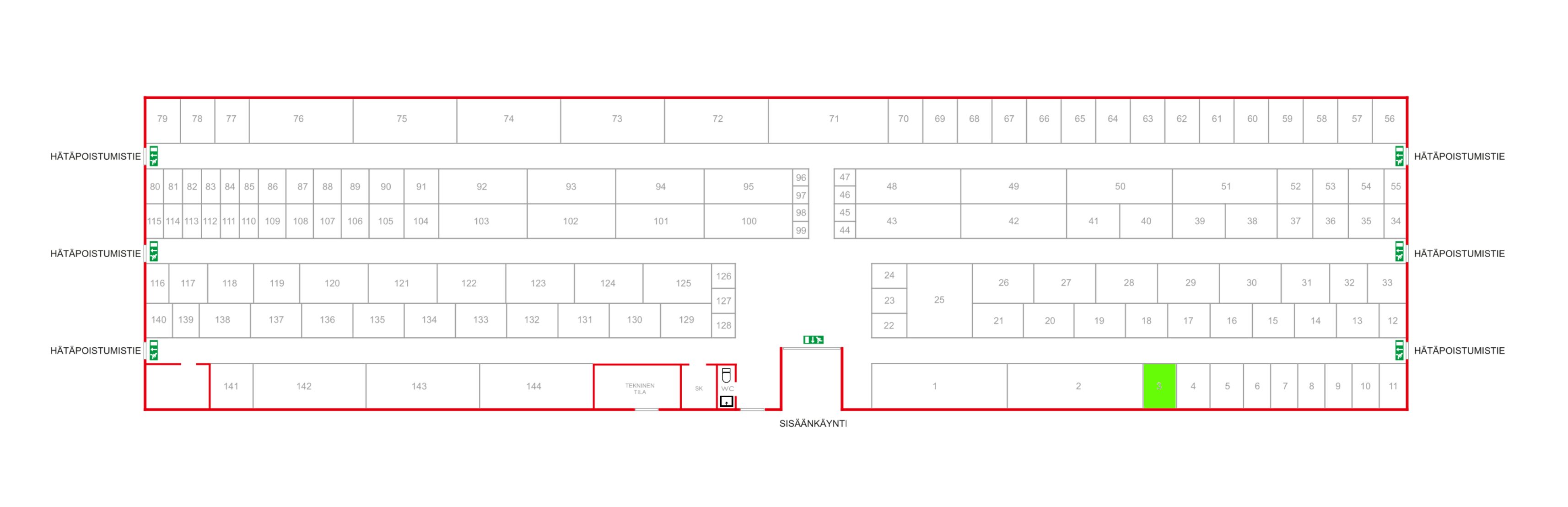 Sirrinkuja 1, n. 5,0 m²