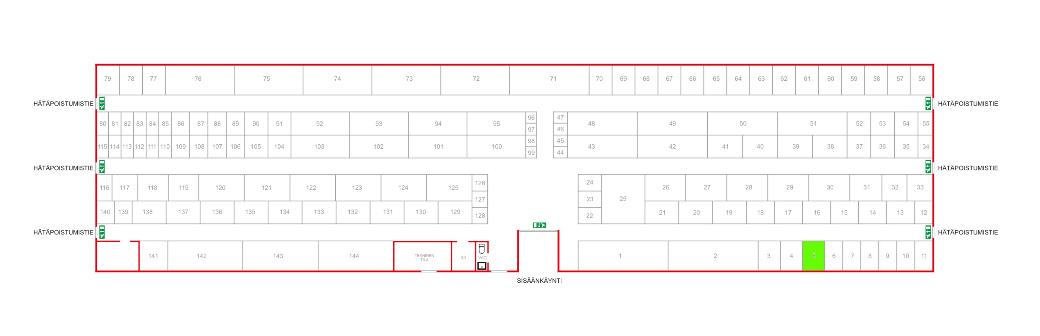 Sirrinkuja 1, n. 5,0 m²