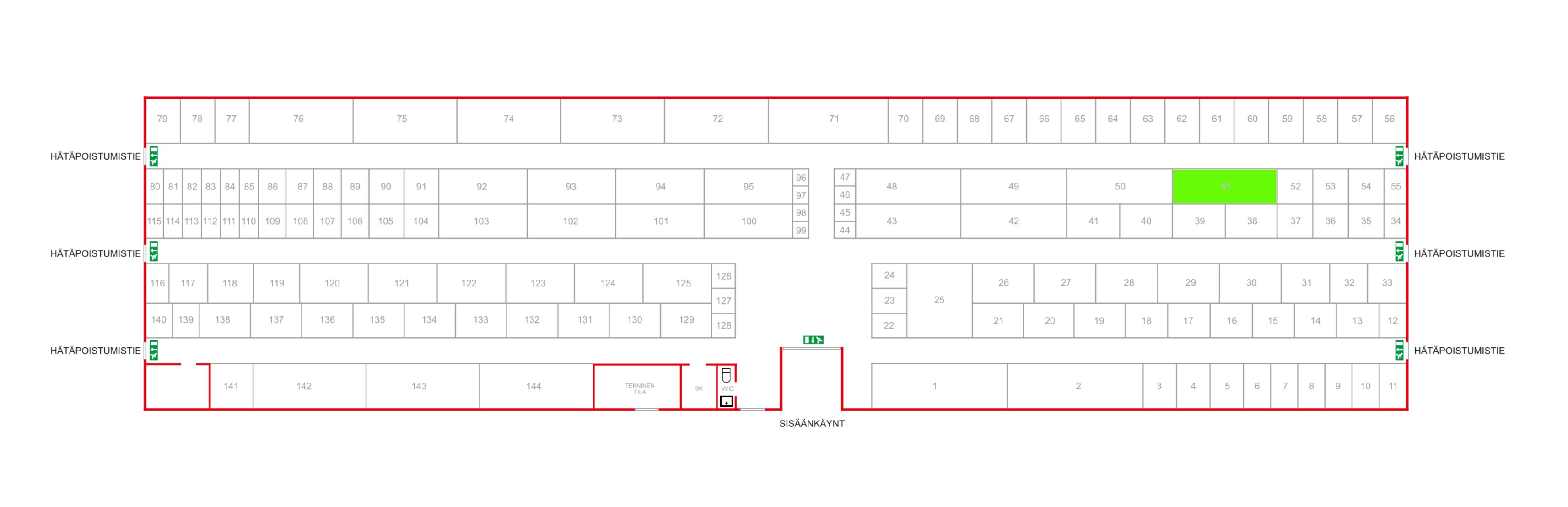 Sirrinkuja 1, n. 12,0 m²