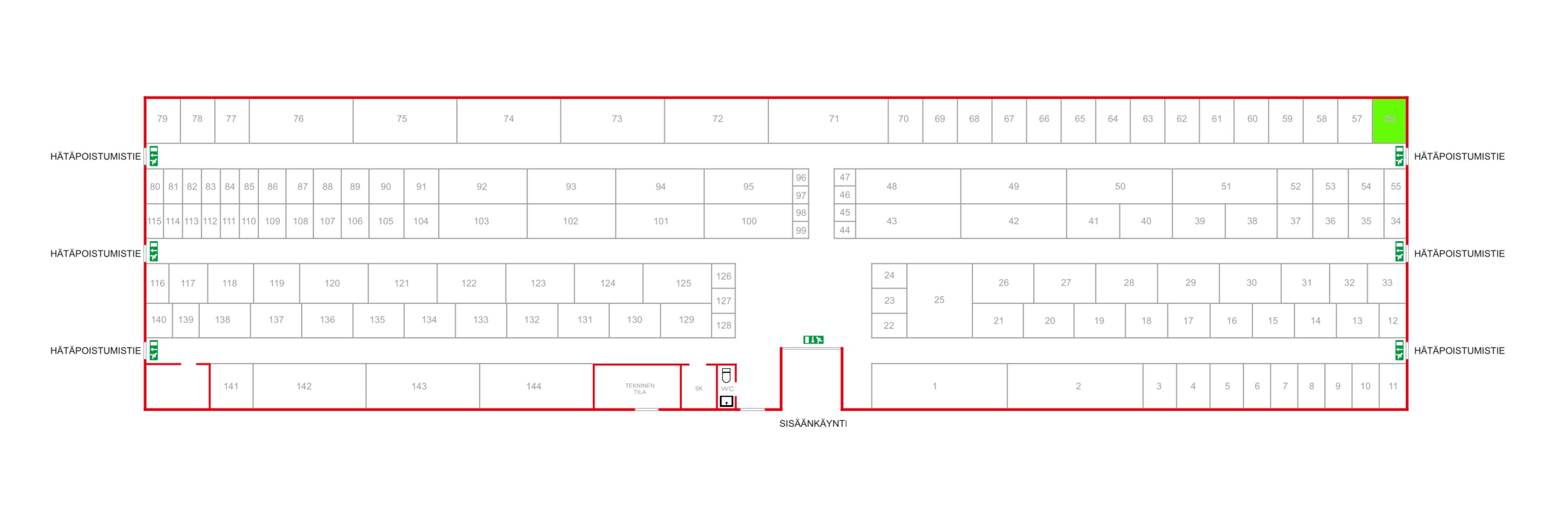 Sirrinkuja 1, n. 5,0 m²