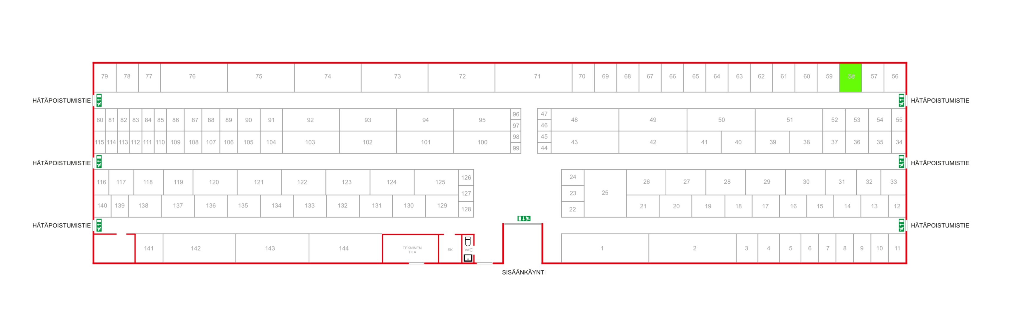 Sirrinkuja 1, n. 5,0 m²