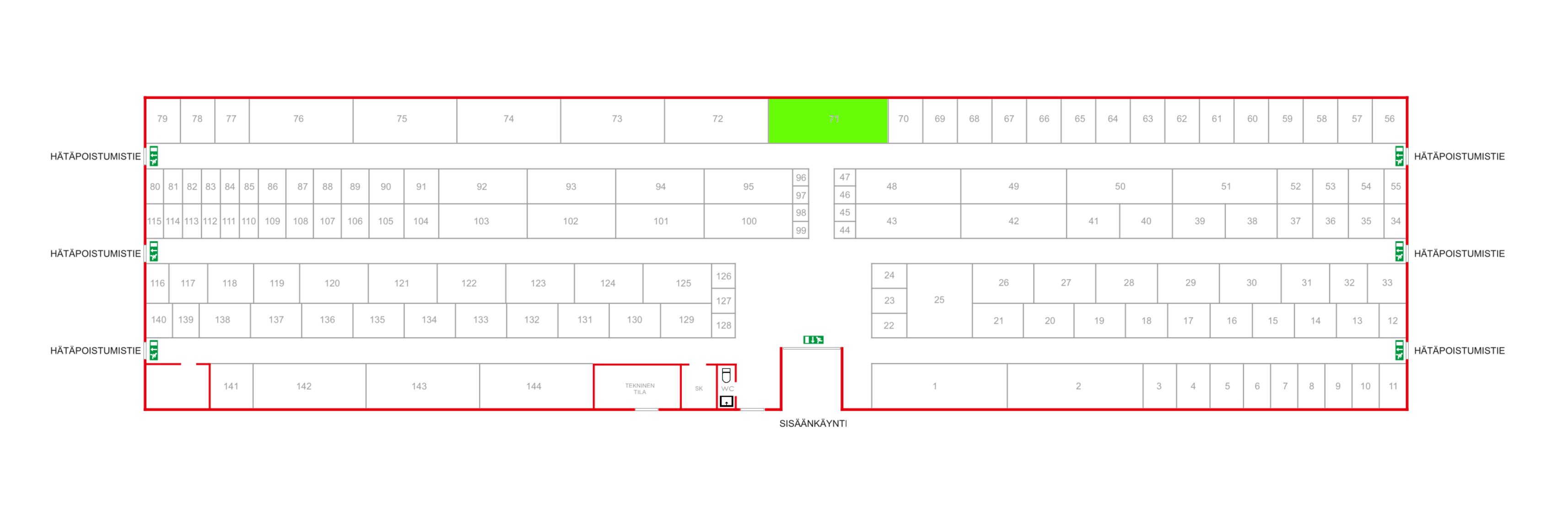 Sirrinkuja 1, n. 17,0 m²