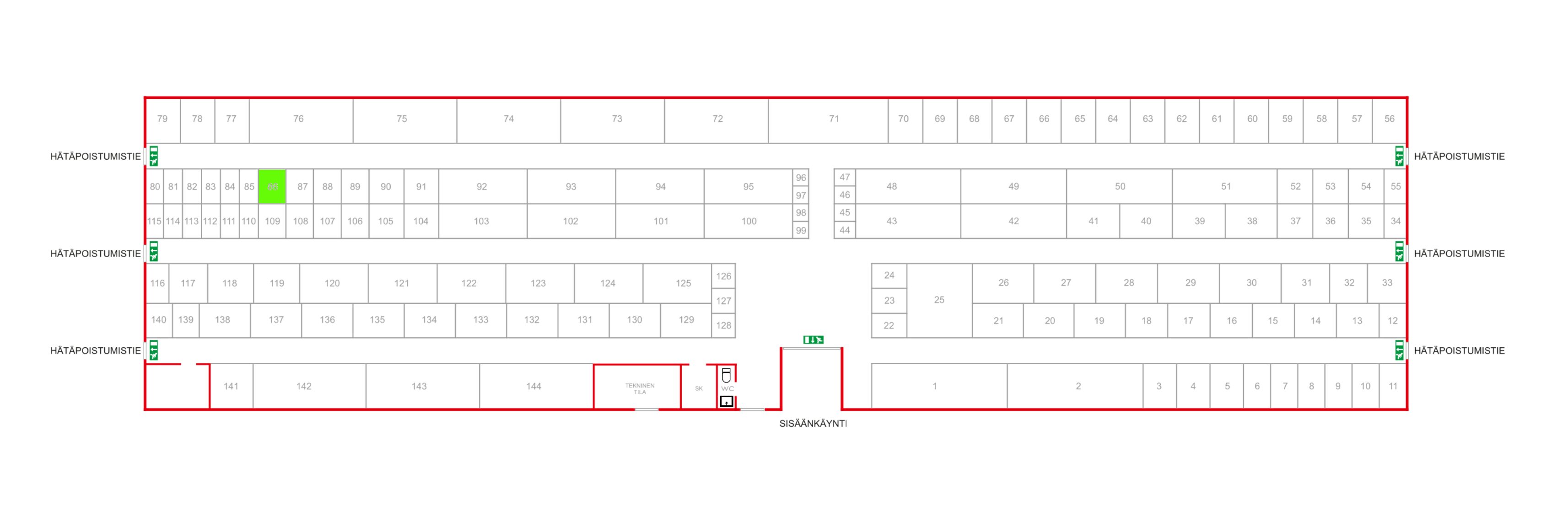 Sirrinkuja 1, n. 3,0 m²