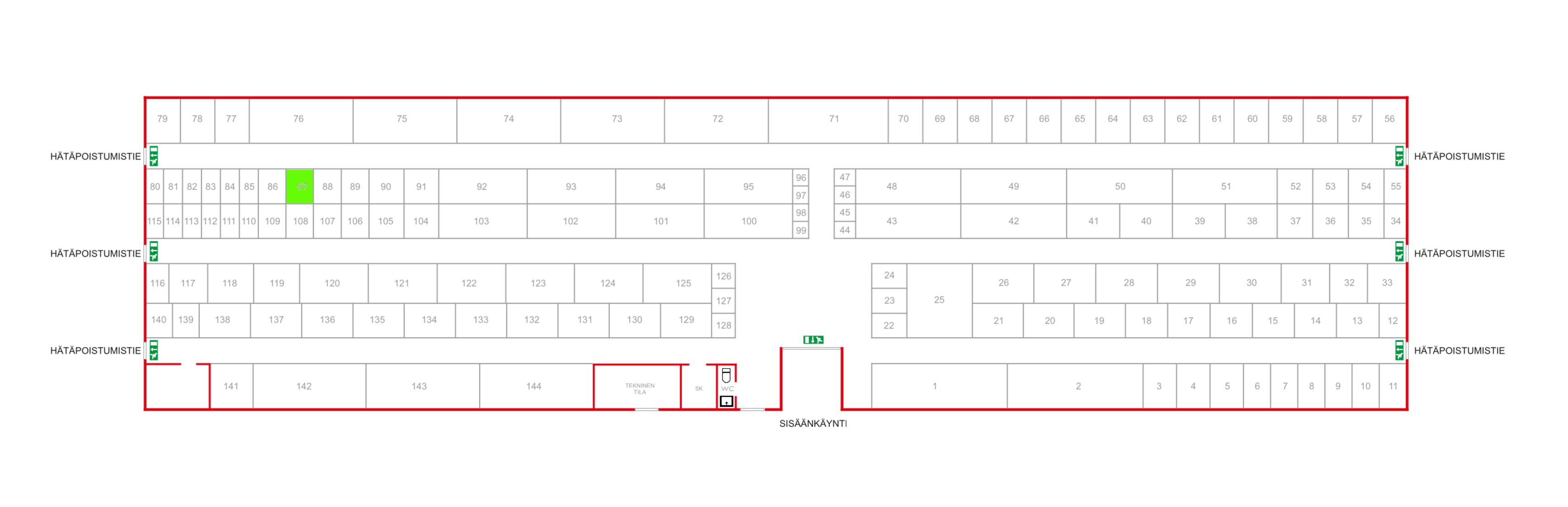 Sirrinkuja 1, n. 3,0 m²