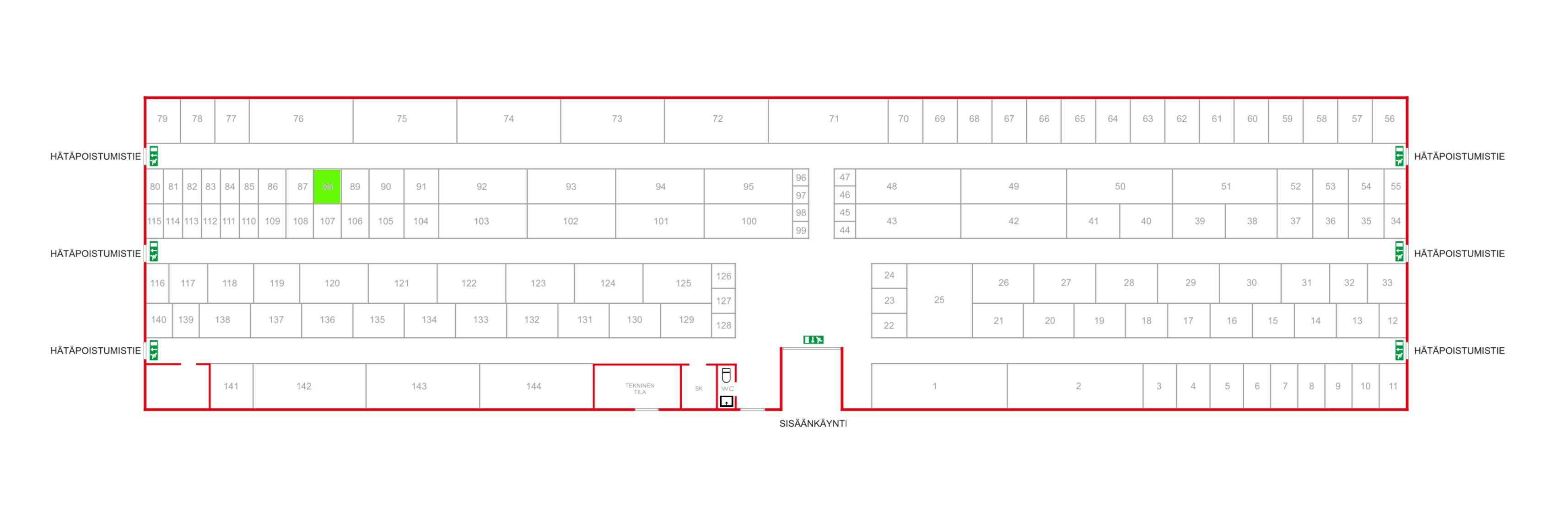 Sirrinkuja 1, n. 3,0 m²