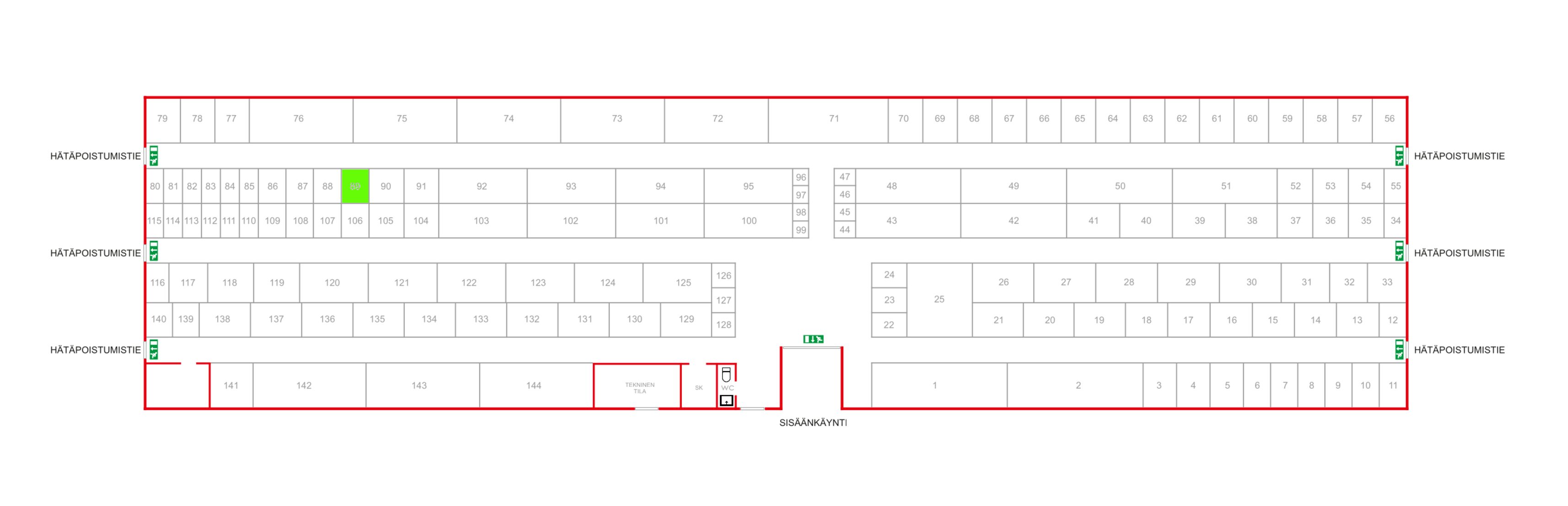 Sirrinkuja 1, n. 3,0 m²