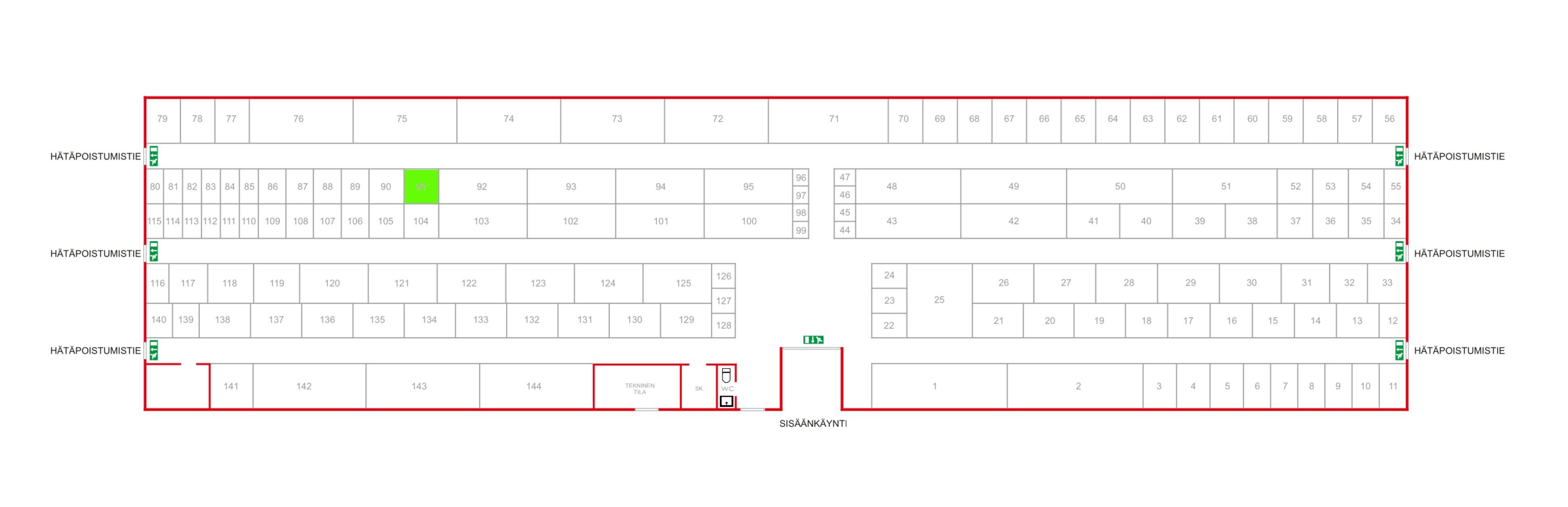 Sirrinkuja 1, n. 4,0 m²
