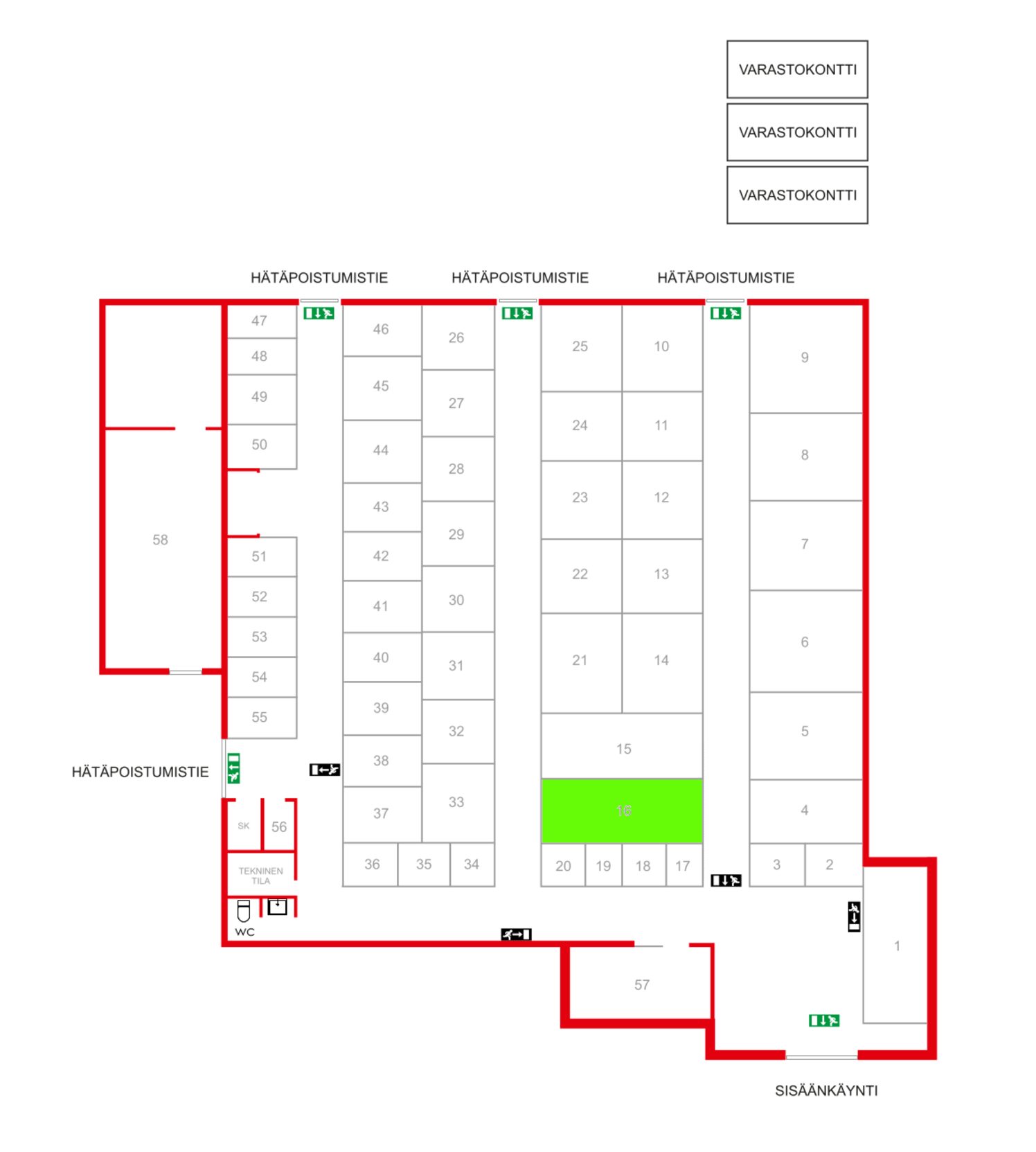 Tuumakatu 1, n. 15,0 m²